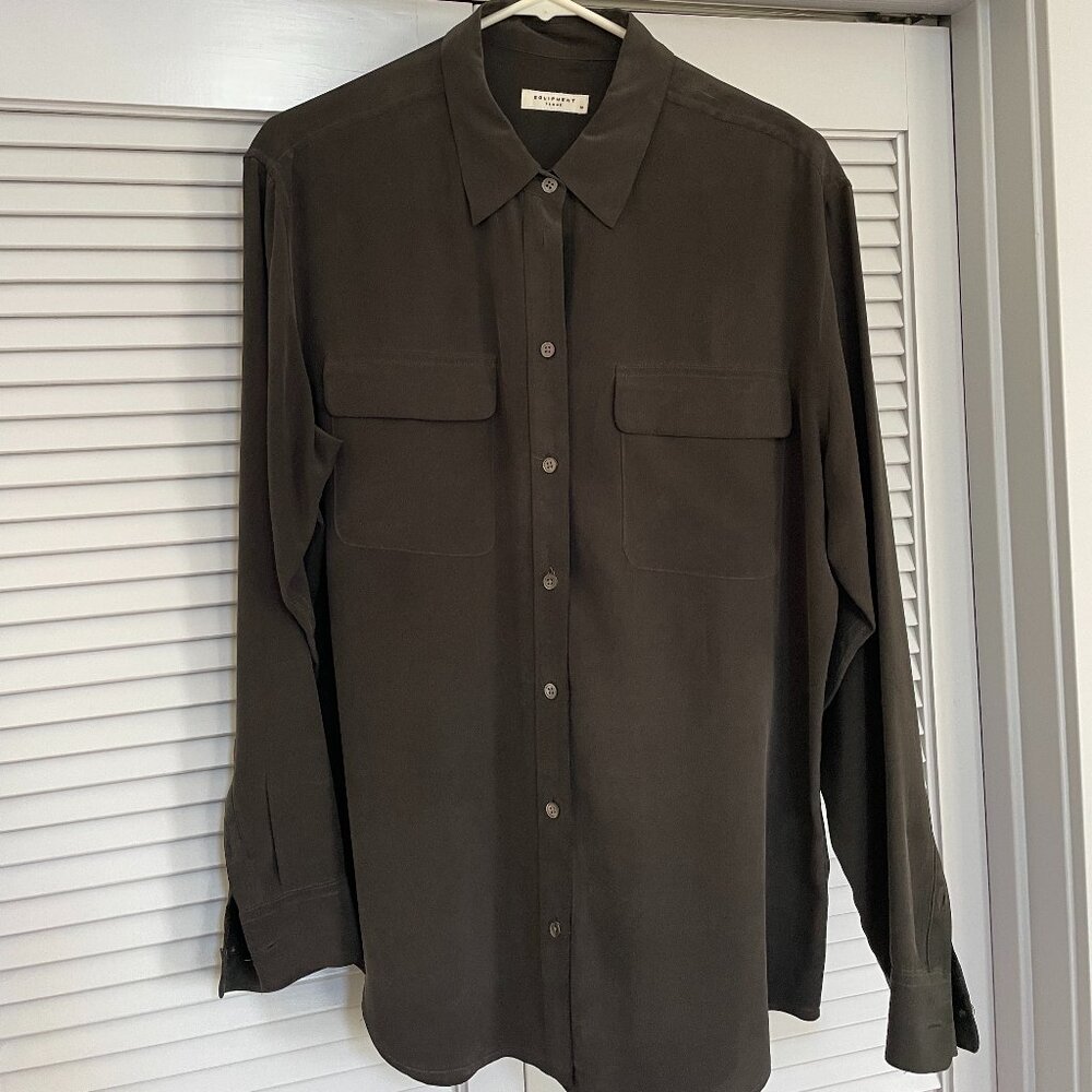 Black Equipment Blouse M